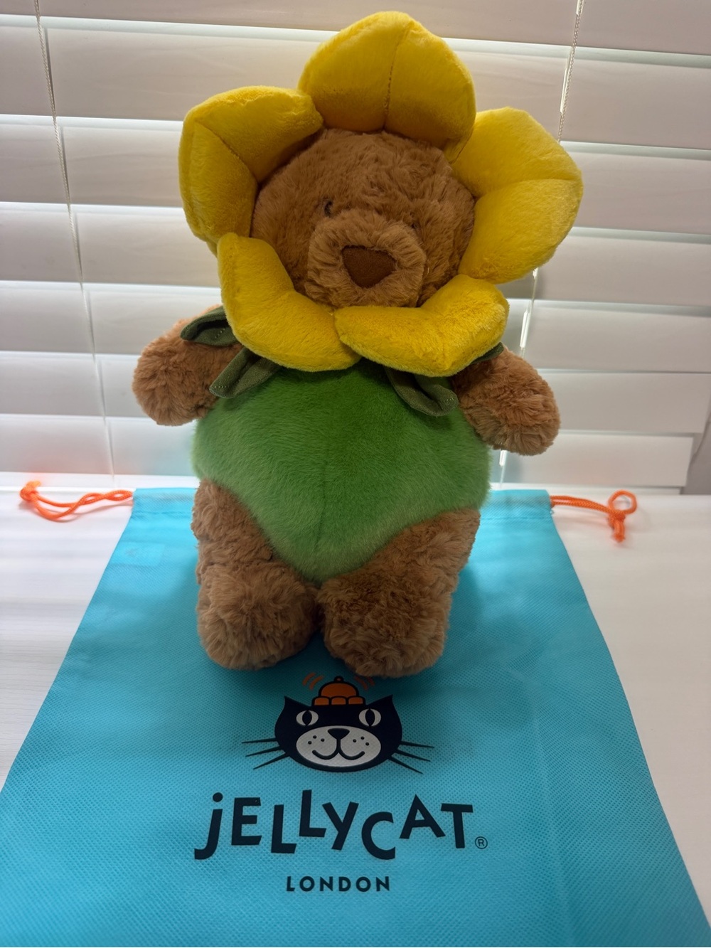 Jellycat Bartholomew Bear Daffodil